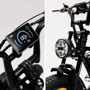 Ouxi C80 3.0 | Zwart | 2025 | Elektrische fatbike