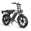 OUXI C80 (V8) Dubbele Accu + Alarmsysteem + Telefoontas + Achterzitje + Voetsteunen