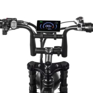 OUXI C80 (V8) Dubbele Accu + Alarmsysteem + Telefoontas + Achterzitje + Voetsteunen
